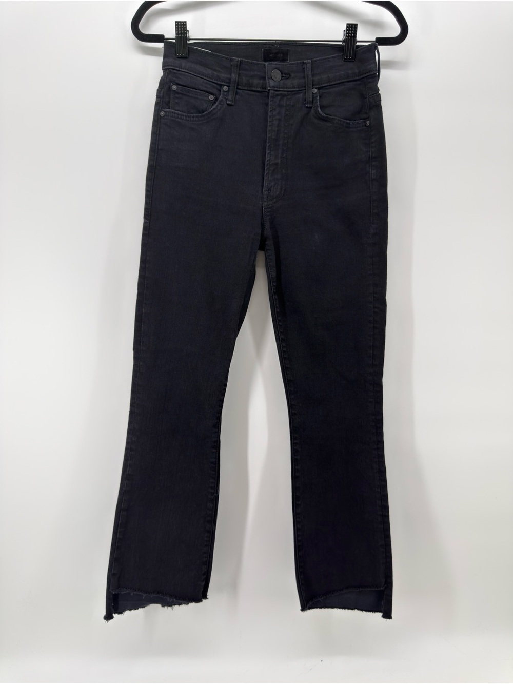 Mother Jeans Insider Crop Step Fray high rise jeans 26 not guilty